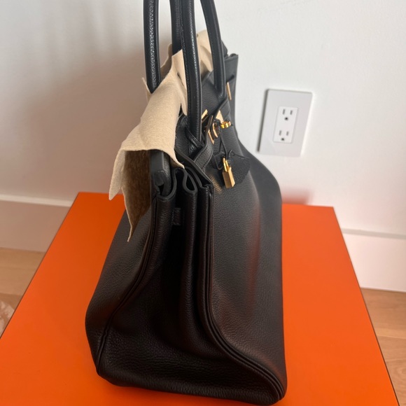 Hermes BERKIN 40 Togo GOLD Hardware - Picture 4 of 12